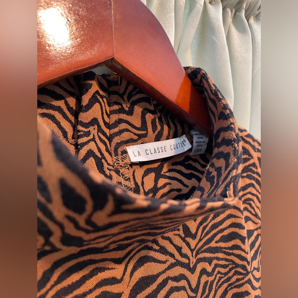 Tiger Print Dress